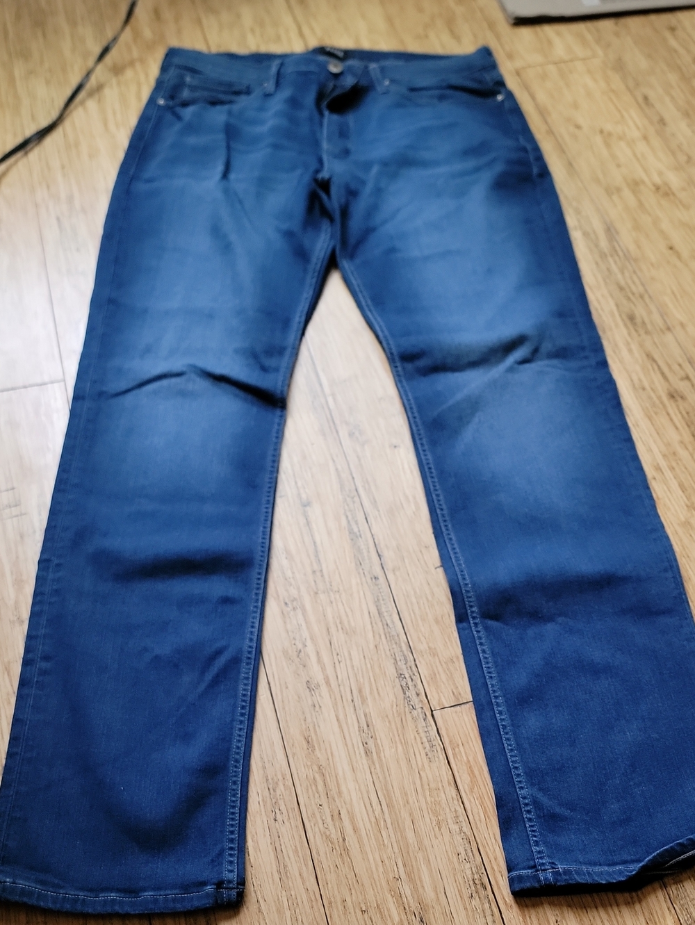 PAIGE Men's Indigo Straight-Leg Jeans